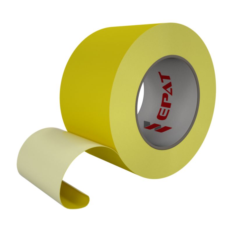 Taśma OSTRZEGAWCZA BHP PoilGreen, 50mm/33m żółta - 1 szt