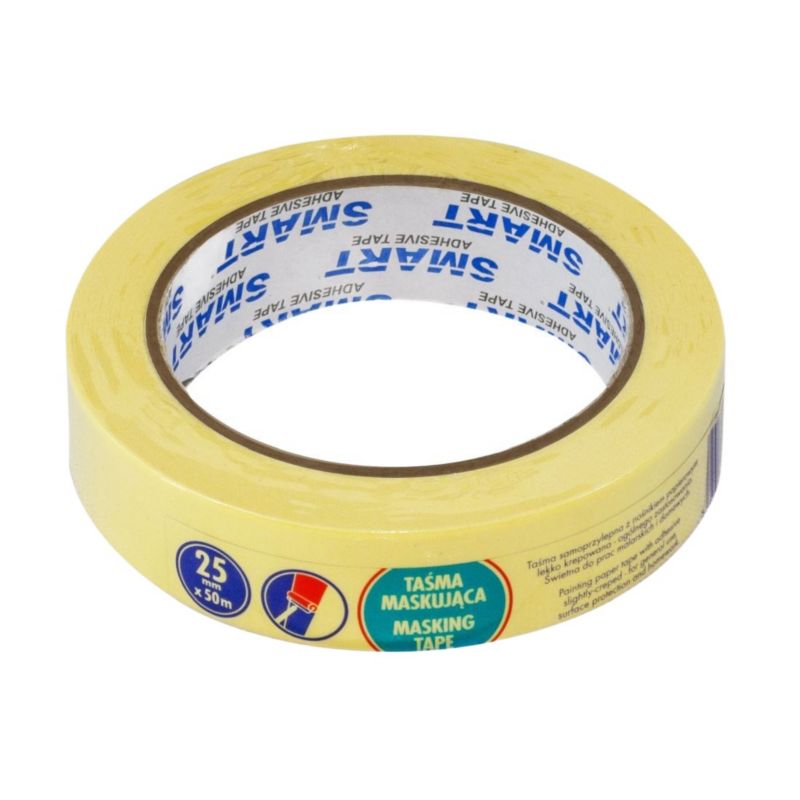 Taśma Papierowa Malarska SMART 25mm/50m 1 szt.