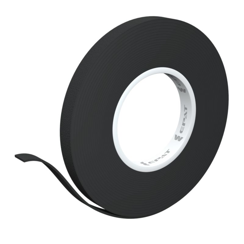 Taśma pianka (uszczelka) EPDM/APTK PoliGreen, 8mmx10mm rolka 5m