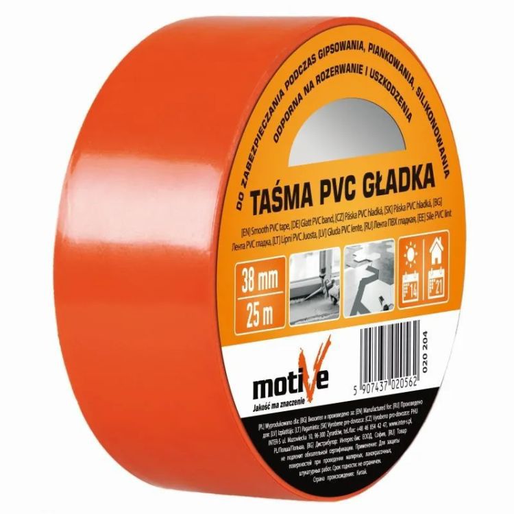 Taśma pvc Motive gładka 38mm/25m 1 szt.