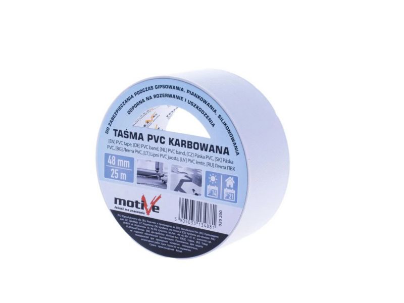 Taśma pvc Motive karbowana 48mm/25m 1 szt.