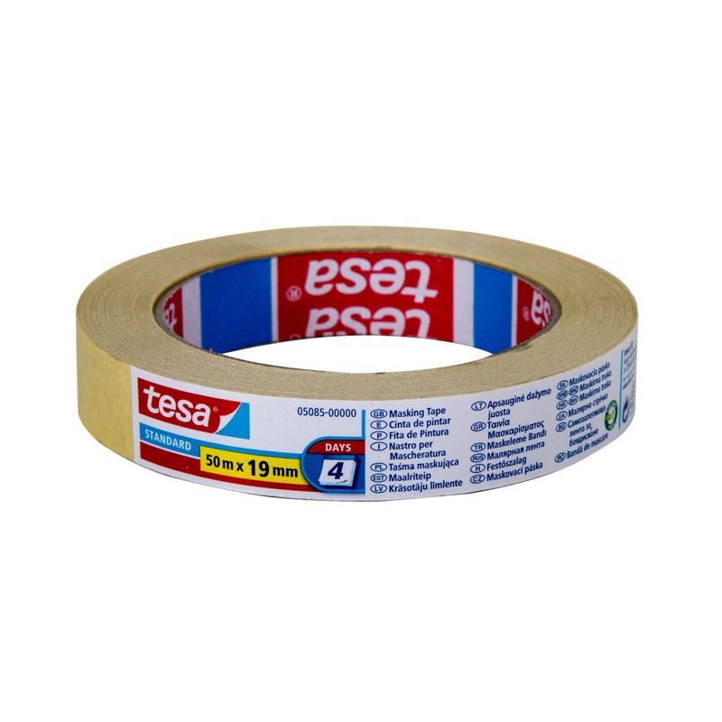 Taśma Tesa maskująca standard 4 dni 50m 19mm 1 szt.