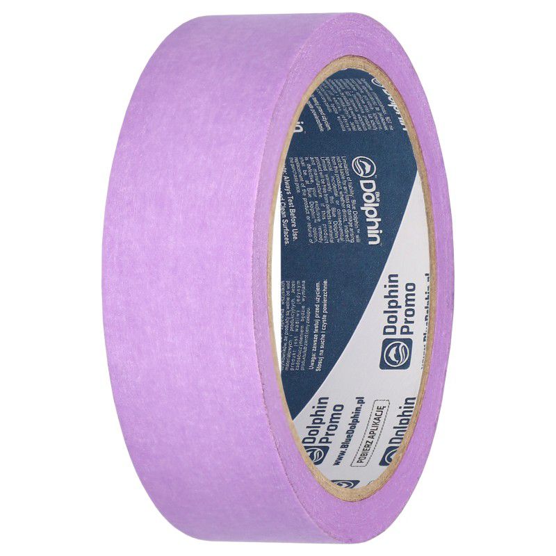 Taśma Washi, Blue Dolphin, do Delikatnych Powierzchni, 29mm x 25m