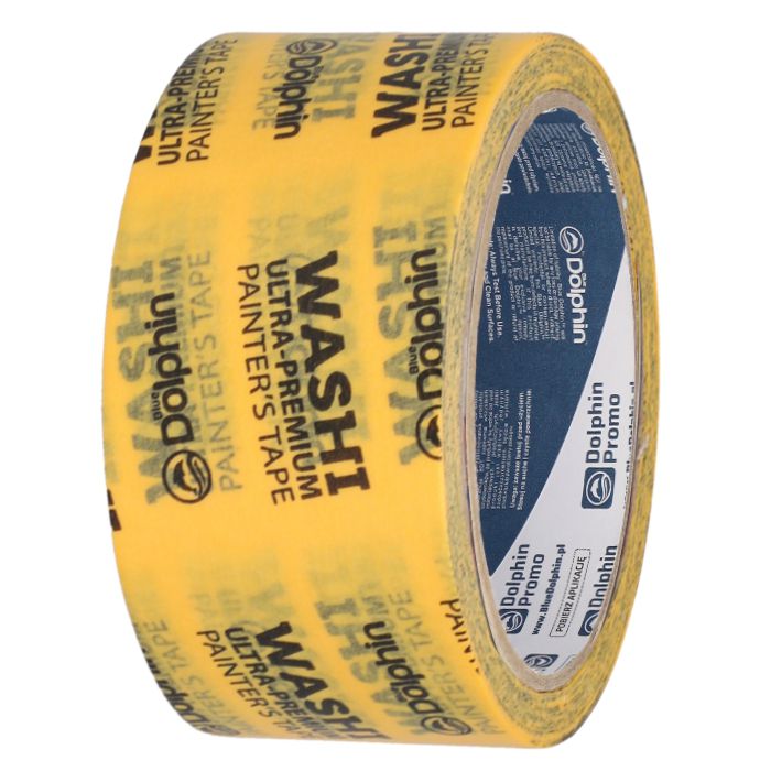 Taśma Washi, Blue Dolphin, do Precyzyjnego Odcinania Kolorów, 47mm x 25m