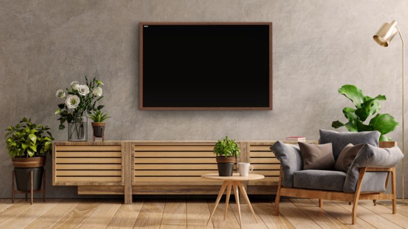 Tablica kredowa ALLboards 60x40 cm rama drewniana klasyczny brąz 1 szt.