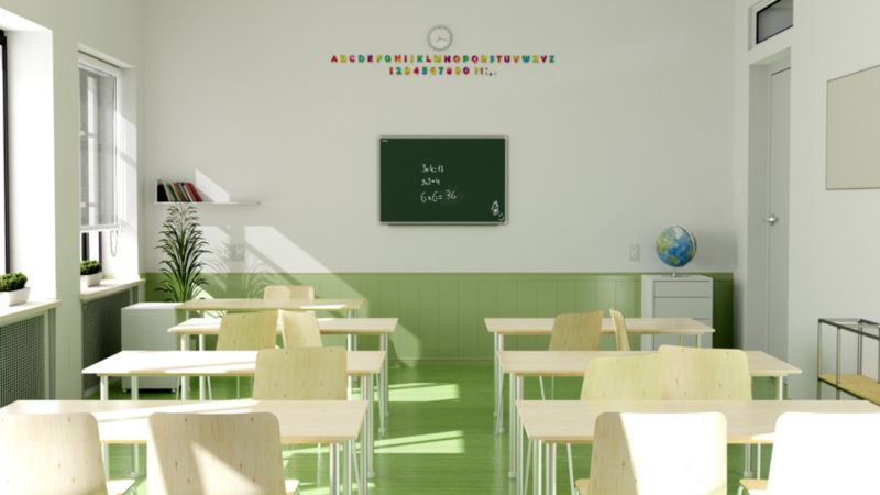 Tablica kredowa magnetyczna zielona ALLboards 90x60 cm rama aluminiowa 1 szt.