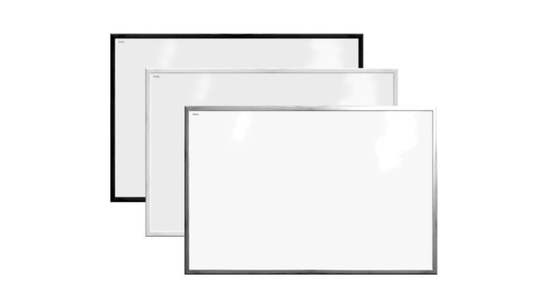Tablica magnetyczna ALLboards 90x60 cm rama drewniana srebrna 1 szt.