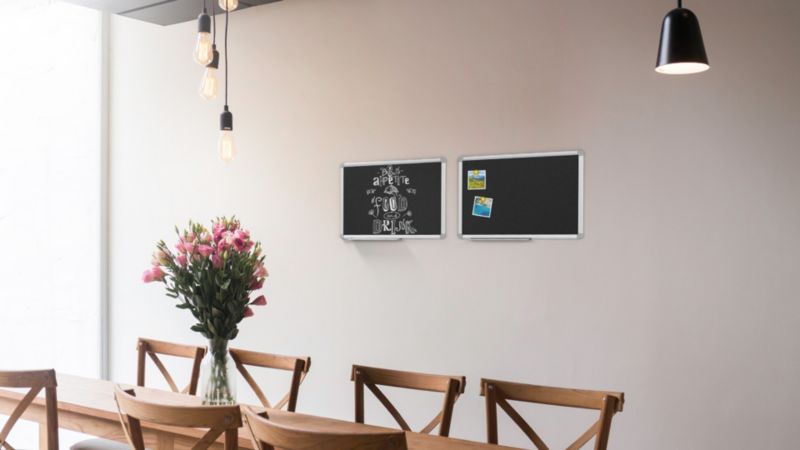 Tablica magnetyczna kredowa ALLboards 60x40 cm rama aluminiowa 1 szt.