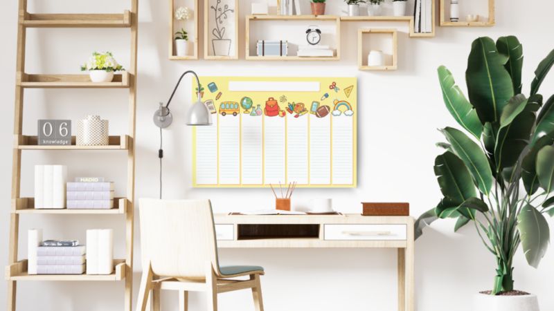 Tablica magnetyczna metalboards 60x40 cm ALLboards planer hobby 1 szt.