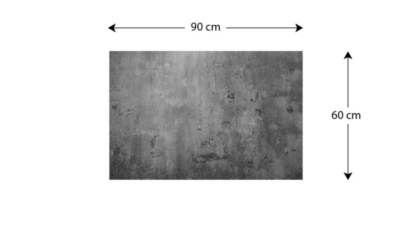 Tablica magnetyczna metalboards 90x60 cm ALLboards beton 1 szt.