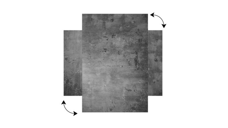 Tablica magnetyczna metalboards 90x60 cm ALLboards beton 1 szt.
