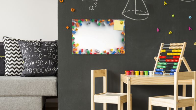 Tablica magnetyczna metalboards 90x60 cm ALLboards klocki 1 szt.