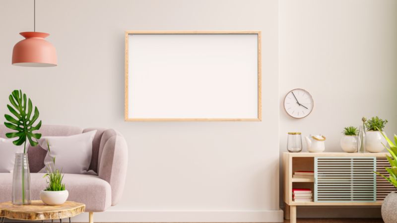 Tablica suchościeralna magnetyczna 60x40 cm ALLboards rama drewniana naturalna 1 szt.