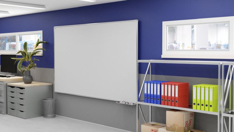 Tablica suchościeralna magnetyczna ALLboards 220x100 cm rama aluminiowa premium expo 1 szt.