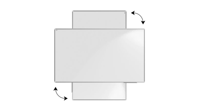 Tablica suchościeralna magnetyczna ALLboards 220x100 cm rama aluminiowa premium expo 1 szt.