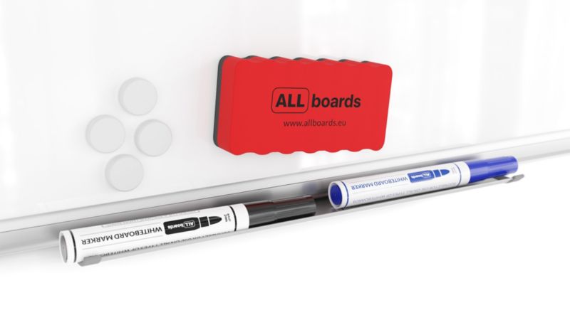 Tablica suchościeralna magnetyczna ALLboards 250x100 cm rama aluminiowa premium expo 1 szt.