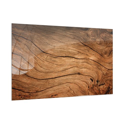 Tablica szklana z grafiką 60x40 cm ALLboards STARE DREWNO 1 szt.