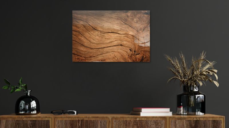 Tablica szklana z grafiką 60x40 cm ALLboards STARE DREWNO 1 szt.