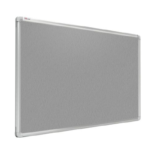 Tablica tekstylna w ramie aluminiowej ALLboards 200x120 cm filc szary 1 szt.