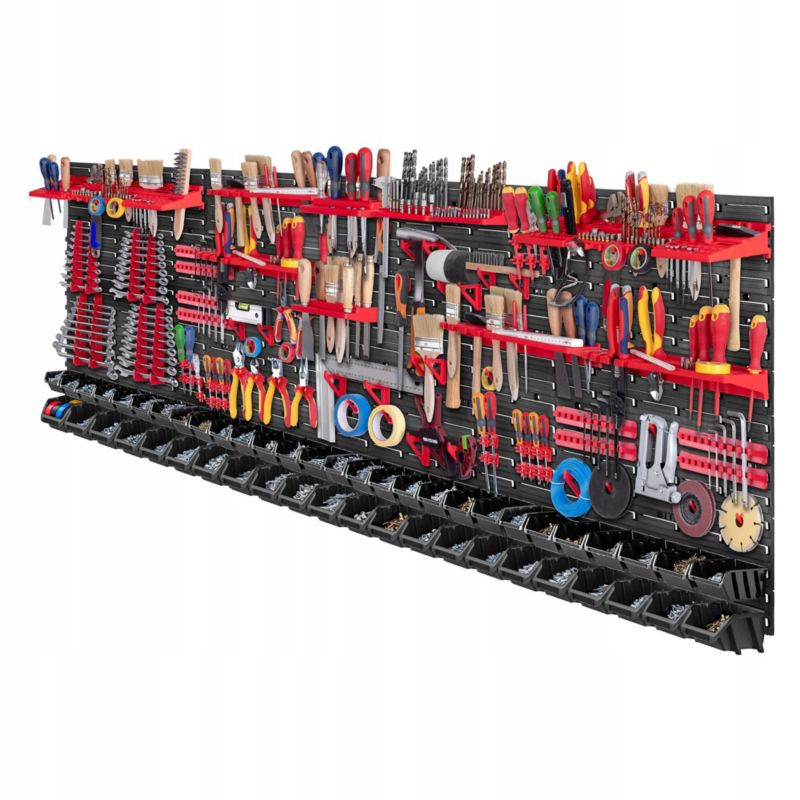 Tablica Warsztatowa KADAX Ścianka 232x78cm 140 el 1szt.