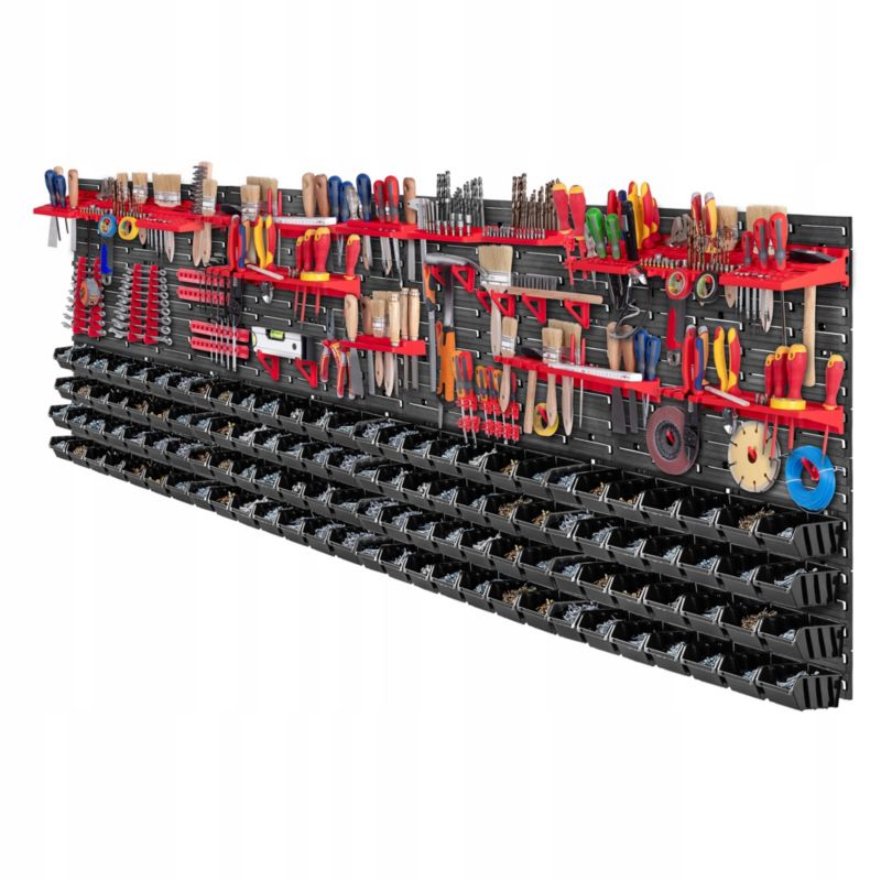 Tablica Warsztatowa KADAX Ścianka 232x78cm 162 el 1szt.
