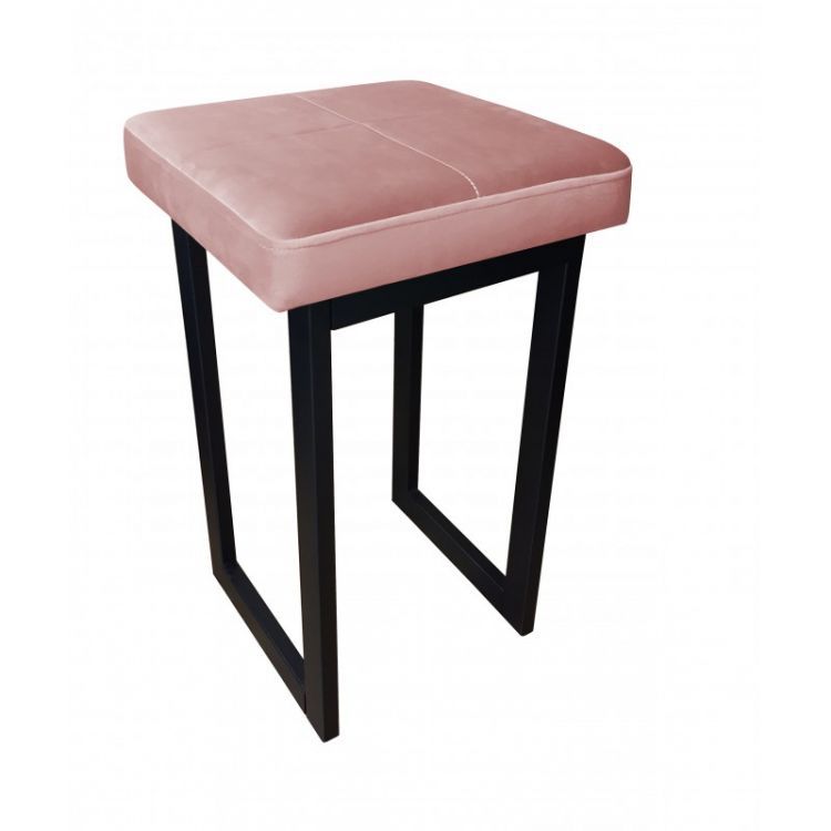 Taboret MAESTRO LOW MG VELVET różowy ATOS 1 szt.