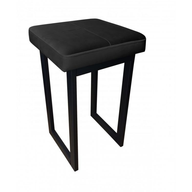 Taboret MAESTRO MG VELVET czarny ATOS 1 szt.