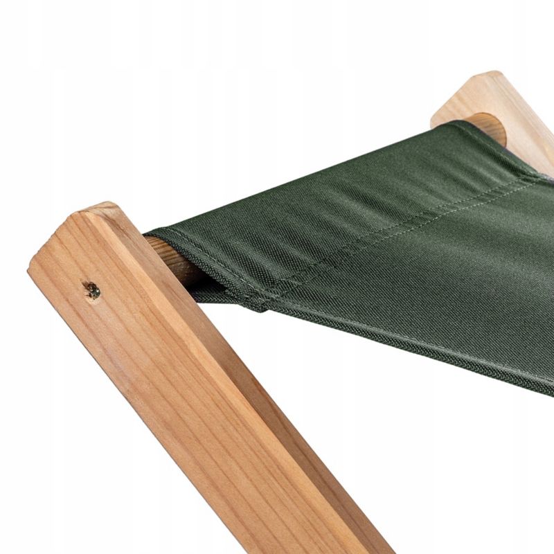 Taboret Składany KADAX Drewniany Podnóżek 40x31cm 1szt.