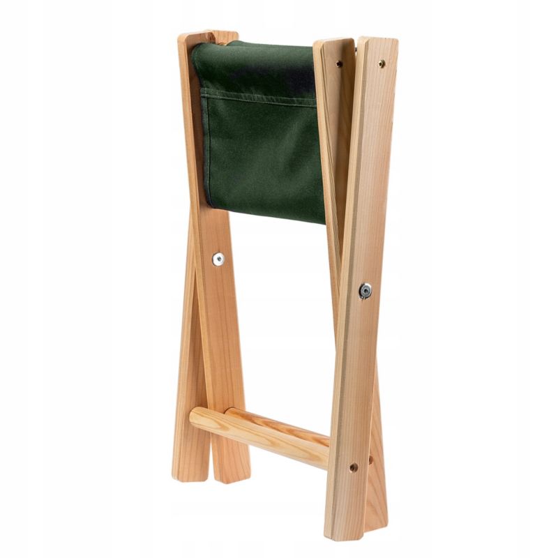 Taboret Składany KADAX Drewniany Podnóżek 40x31cm 1szt.