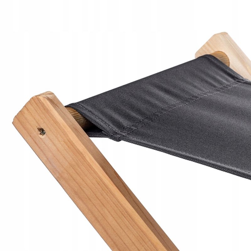 Taboret Składany KADAX Drewniany Stołek 40x31cm Ogrodowy Do Ogrodu Domu Siedzisko 1szt.