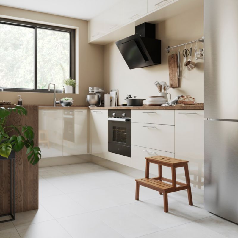 Taboret ze schodkiem GoodHome Rozela