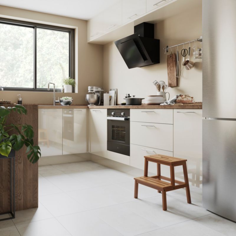 Taboret ze schodkiem GoodHome Rozela