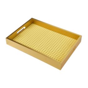 Taca śniadaniowa MONDEX DAZ 360 x 260 x 50 mm Złoty 1 szt.