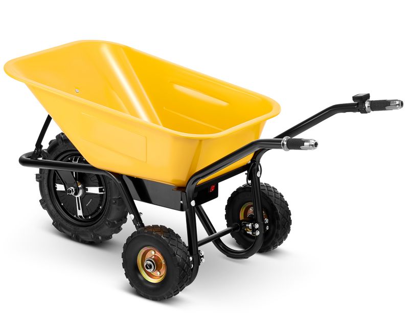 Taczka elektryczna akumulatorowa wozidło Baumr-AG BPR-700E 100L 180kg