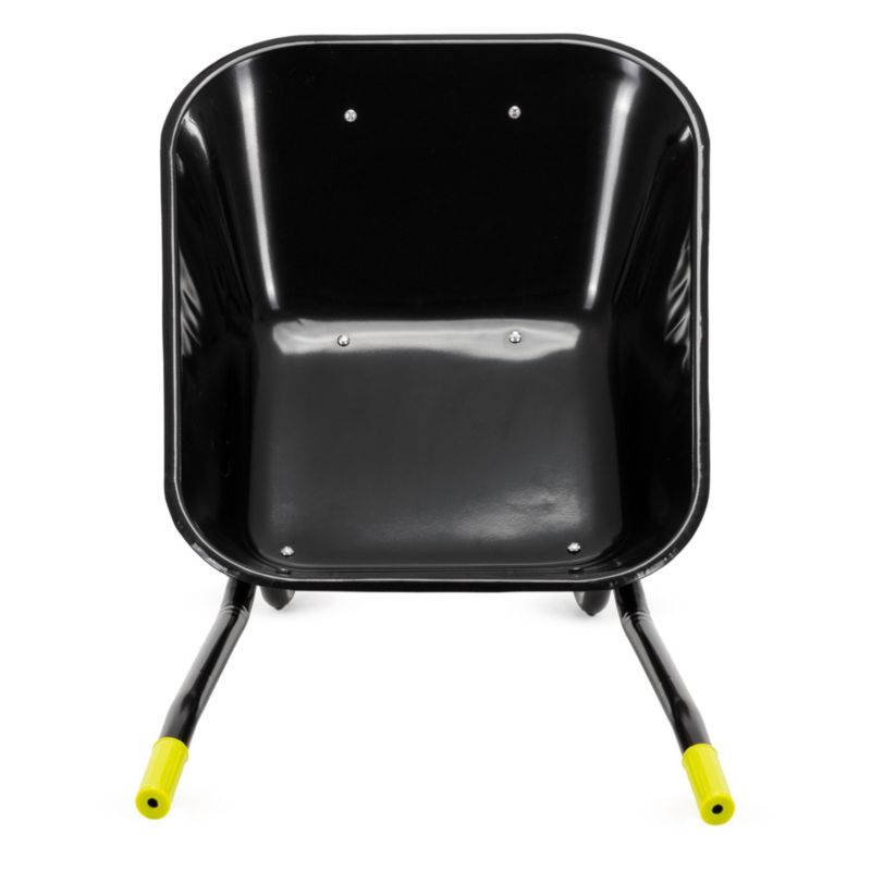 Taczka Springos ogrodowa 143x66x52 cm ze stali ocynkowanej 120 L opona pneumatyczna 1 szt.