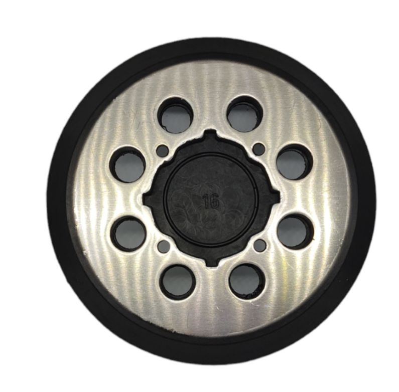 Talerz szlifierski wzmocniony metalowy z rzepem Kormax 125mm do szlifierki oscylacyjnej - zamiennik (D0146) - 1 szt.