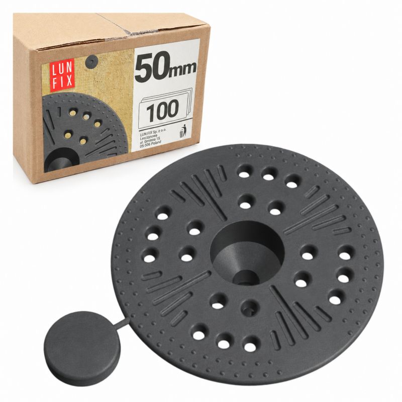 Talerzyk dociskowy Lun Fix styropianu wełny 50mm 100szt.
