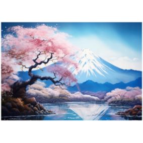 Tapeta Ścienna Góry Pastele WALLARENA 250x175 cm Fototapeta Na Flizelinie 1 szt.