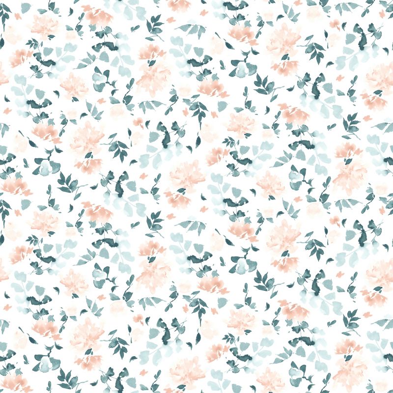 Tapeta easy roll Bexton Flowers niebieska