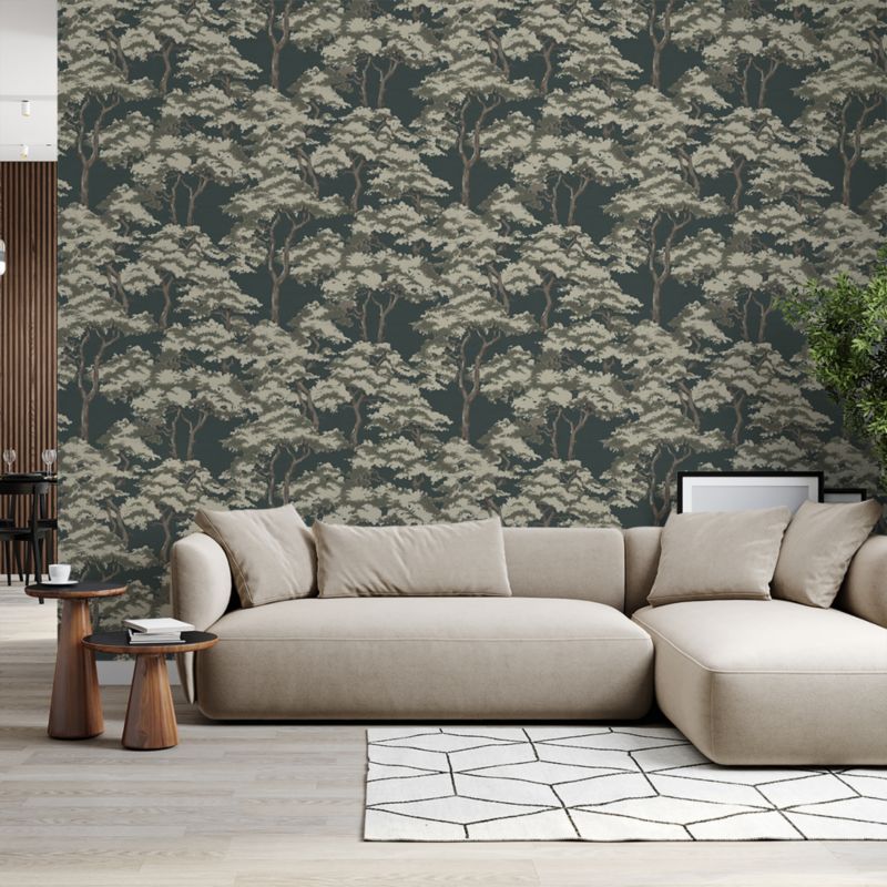 Tapeta GoodHome drzewa zielona
