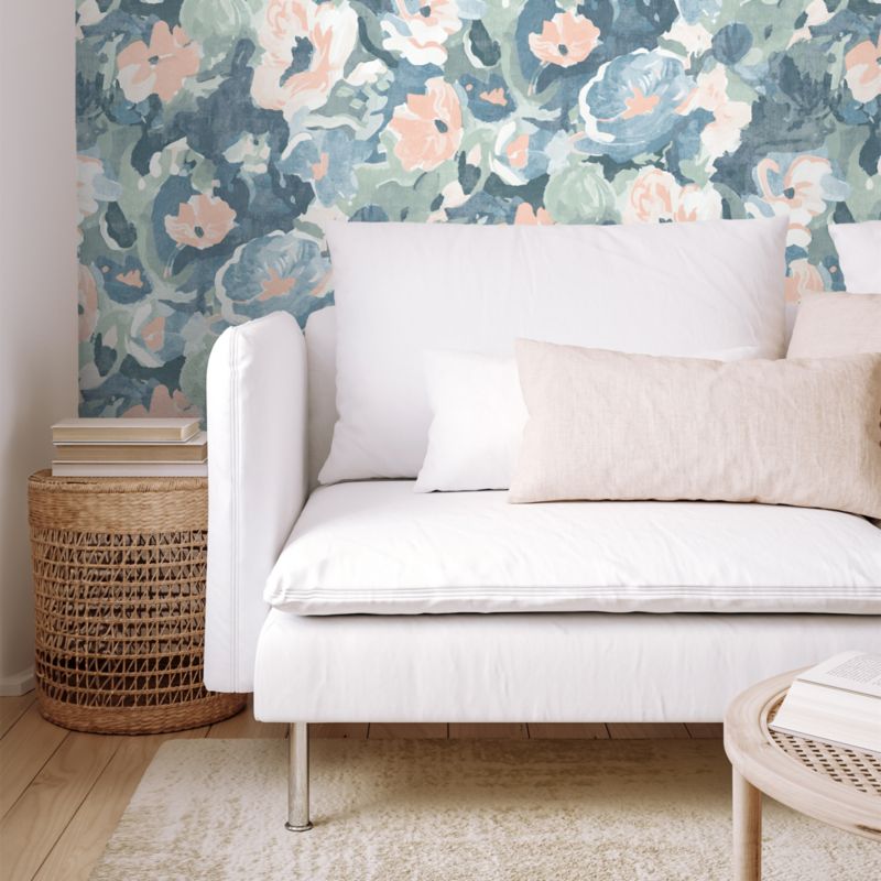 Tapeta GoodHome kwiaty wielokolorowa