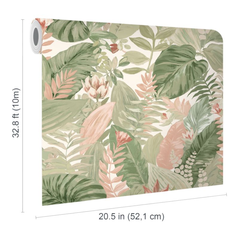 Tapeta GoodHome palmy wielokolorowa