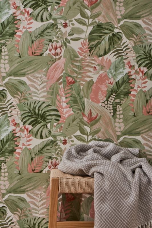 Tapeta GoodHome palmy wielokolorowa