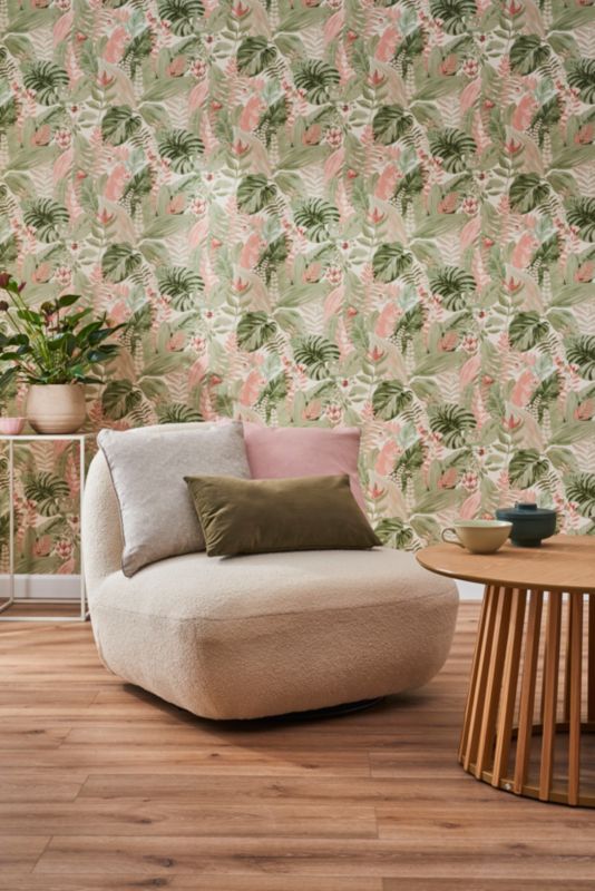 Tapeta GoodHome palmy wielokolorowa