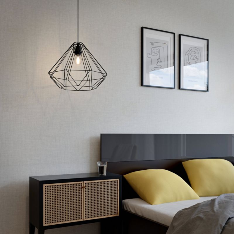 Tapeta GoodHome Shung biała