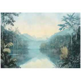 Tapeta Na Flizelinie Ścianę WALLARENA 350x250 cm Fototapeta Do Sypialni Salonu Kuchni Las 3D Natura 1 szt.