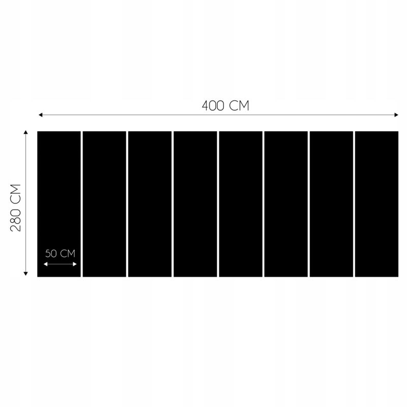 Tapeta Na Flizelinie Ścianę WALLARENA 400x280 cm Fototapeta Do Sypialni Salonu Kuchni Liście Abstrakcja 1 szt.