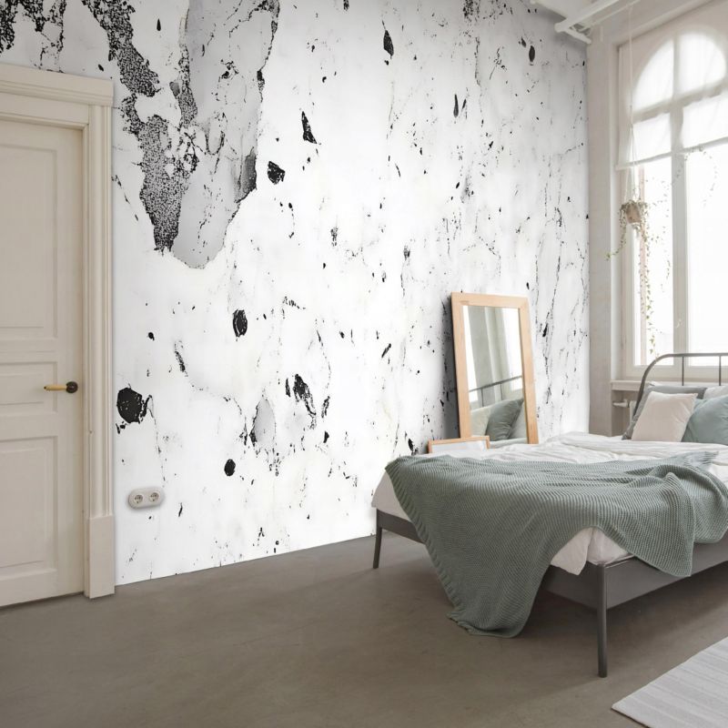 Tapeta Na Flizelinie Ścianę WALLARENA 400x280 cm Fototapeta Do Sypialni Salonu Kuchni Marmur Abstrakcja 1 szt.