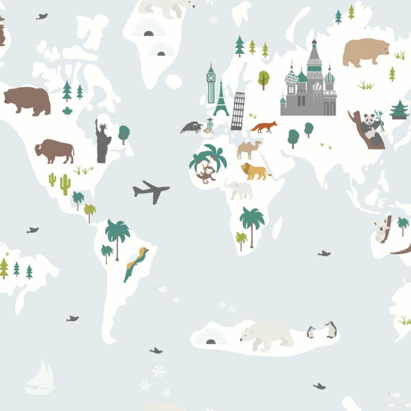 Tapeta papierowa Poggea multikolor Majsterkowanie w Castoramie