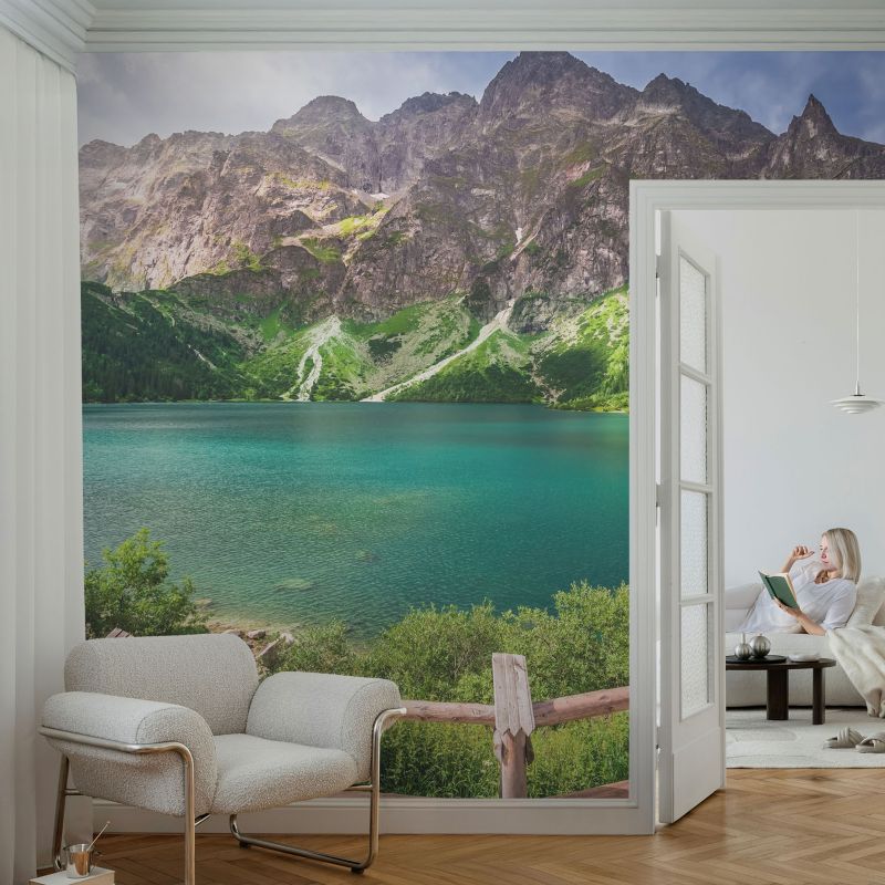 Tapeta Wallfluent 416x254 cm Samoprzylepna Krajobraz górski dla ...